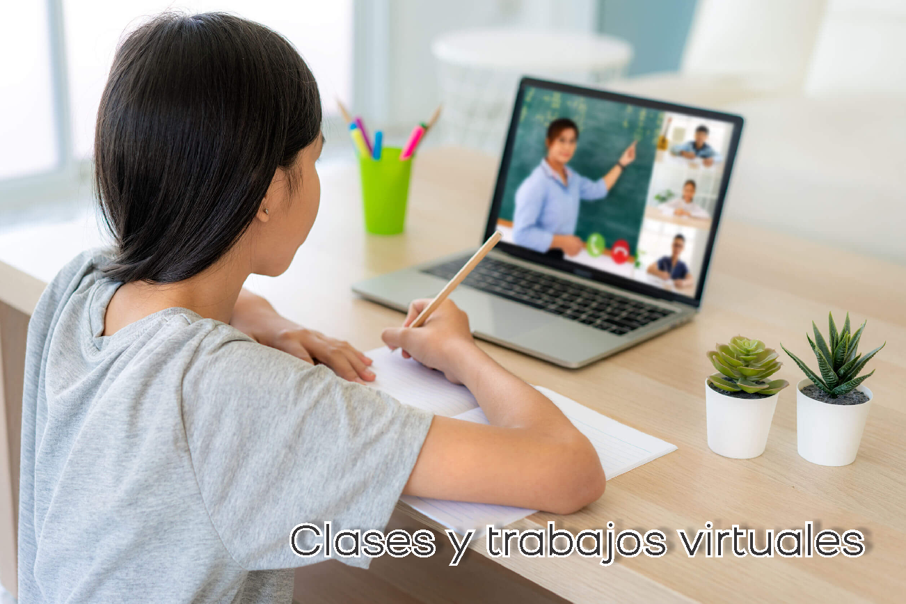 Clases y trabajos virtuales